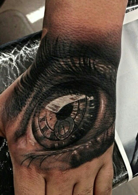 Hand Tattoos For Men Eye