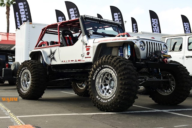 Mickey Thompson's Highly Mod Jeep "Trail Reaper" at The Off-Road Expo 2021 @offroadexpo 