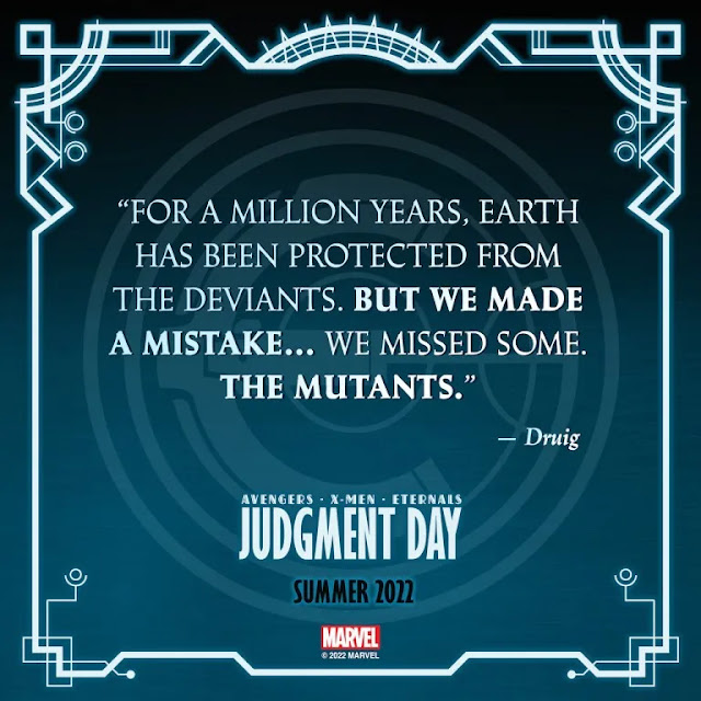 Marvel muestra un teaser 'Judgment Day', el próximo evento de X-Men, Avengers y Eternals.