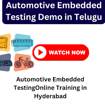 Embedded Testing demo in Telugu