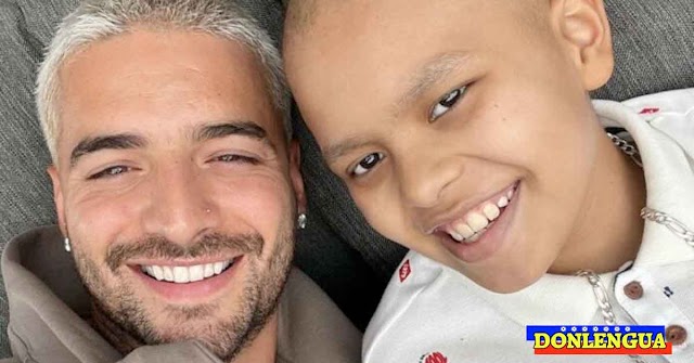 Maluma le cumplió un sueño a un niño con cáncer