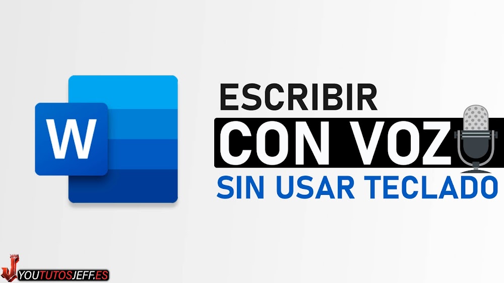 Como ESCRIBIR en Word CON LA VOZ Sin usar Teclado 🔵