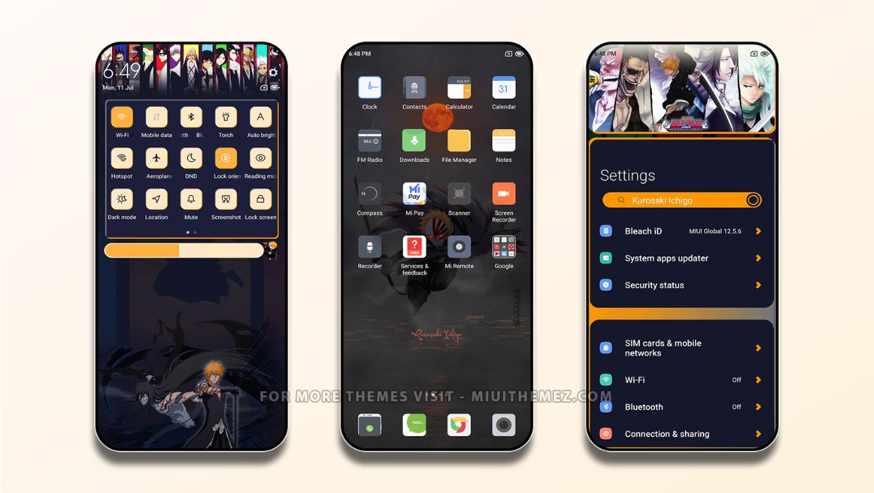 BLEACH V 12.5 MIUI Theme