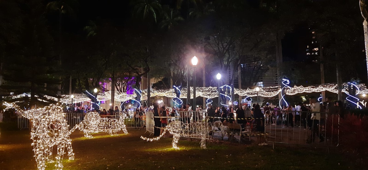 Belo Horizonte - Natal na Praça da Liberdade em 2021