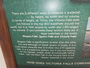 Reason of Victoria Falls being one of the 7 Natural wonders of the World.