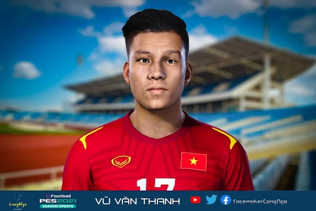 Vũ Văn Thanh Face For eFootball PES 2021