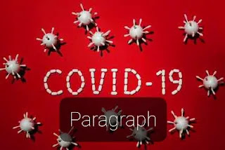 COVID-19 PARAGRAPH in English 200 words.