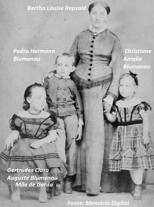 Conheça a genealogia da família de Hermann Bruno Otto Blumenau e sua neta  que viveu na cidade