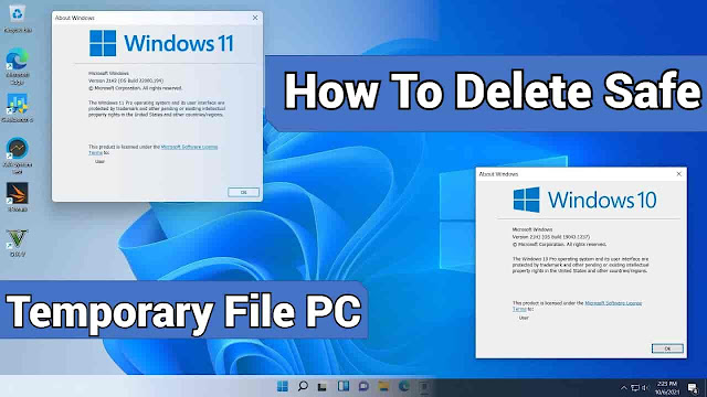 How to delete temporary files windows 10