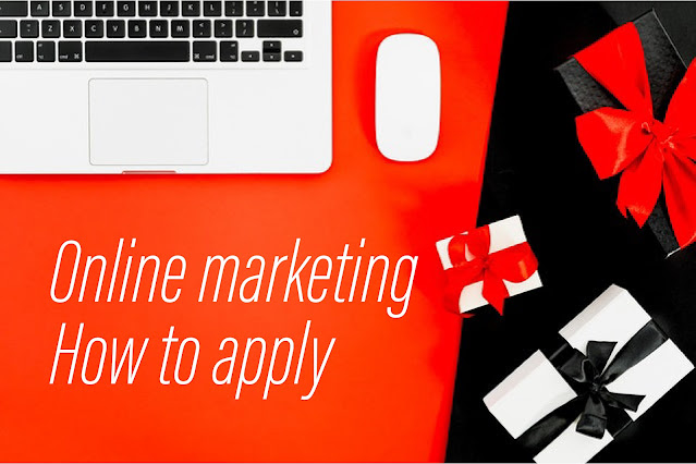 Online marketing - How to apply