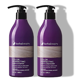 Herbalosophy Purple Shampoo & Conditioner Set