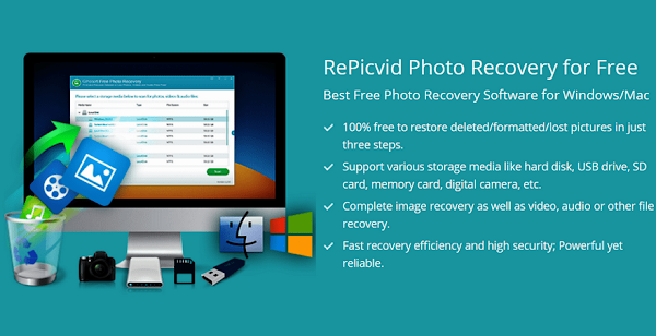 Gihosoft RePicvid 免費圖片救援軟體