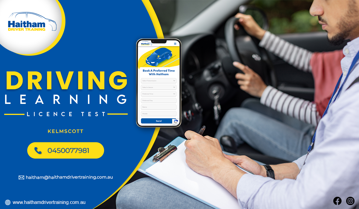 Drivinglearning licence test in Kelmscott