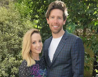 Joanne Froggatt with her ex-husband James Cannon