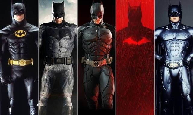Comicrítico: Todos los trajes y versiones diferentes de BATMAN en cine y  series hasta 2022