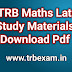  PG TRB Maths Unit 1 Latest Study Materials Download Pdf 