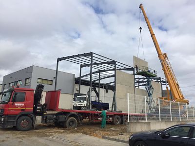 Paneles prefabricados de hormigón para fachadas