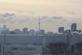 CN Tower From The Mound At Downsview.