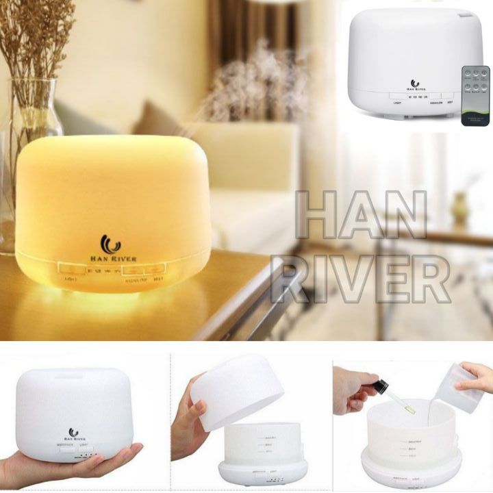 Han River Aromatherapy Machine: HRXXJ03 Air Humidifier with Aroma Diffuser and Remote Control