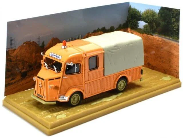 citroen type hy double cabine pick up 1:43 bache de l'equipement, les petits utilitaires des artisans et des commerçants