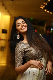 Anupama Parameswaran Cute in Rowdy Boys musical Night - cineglams.com