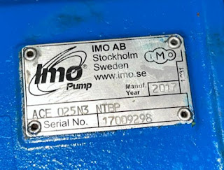 ACE025 IMO PUMP ACE025 N3 NTBP (Reconditioned) email:idealdieselsn@hotmail.com /     idealdieselsn@gmail.com