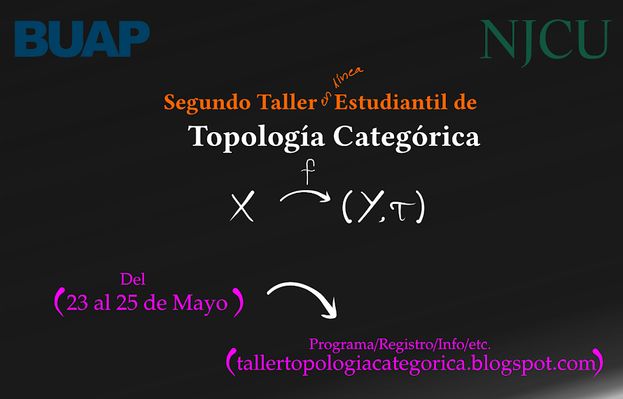 Taller Topología Categórica