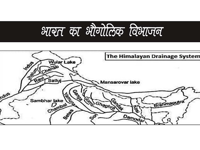 भारत का भौगोलिक विभाजन |हिमालय विभाजन दर्रे महत्व | Physical Divisons of India in Hindi