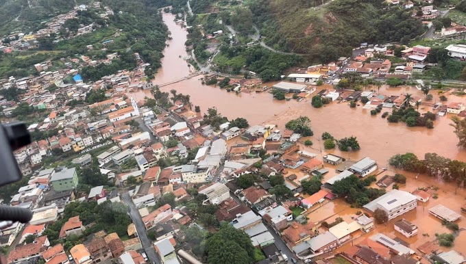 Chuvas em Minas Gerais causam dez mortes em 24 horas