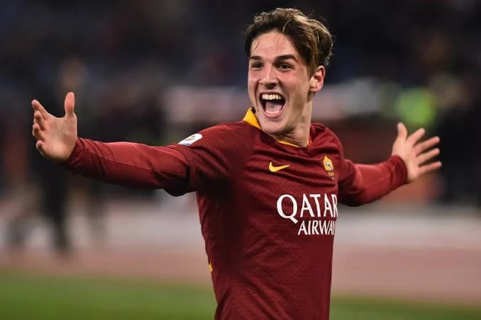 Roma Midfielder Nicolo Zaniolo Happy To Score Against Zorya In The Europa Conference League