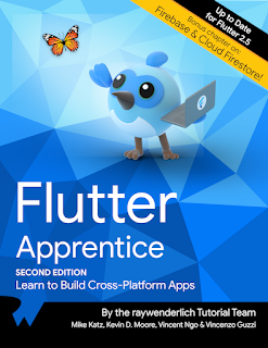 Flutter Apprentice 2nd Edition PDF - flutter books free download - best flutter books 2021