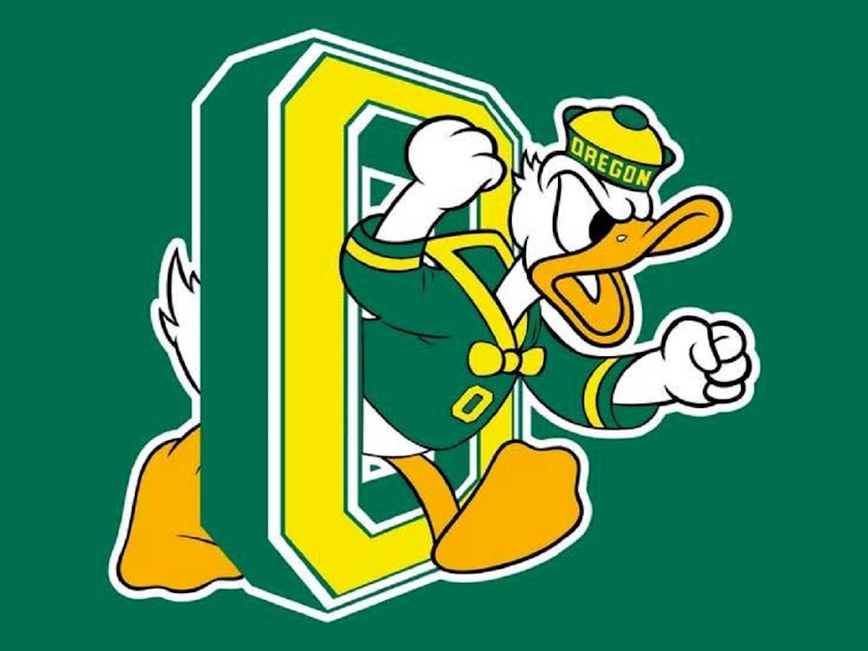 PUDDLES  THE  DUCK  -  UNIVERSITY   OF  OREGON