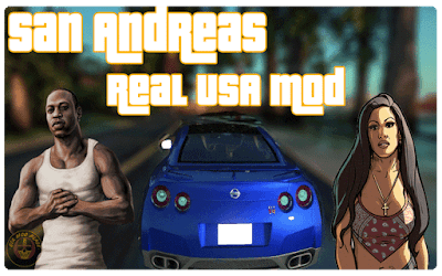 Grand Theft Auto San Andreas Real USA Mod Download