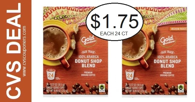 Gold Emblem Coffee Cup CVS Deals