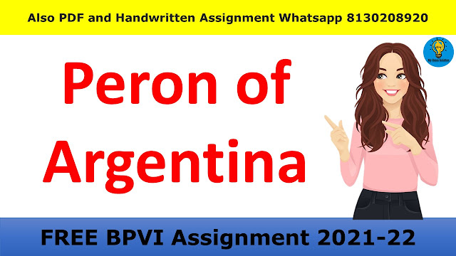 Peron of Argentina