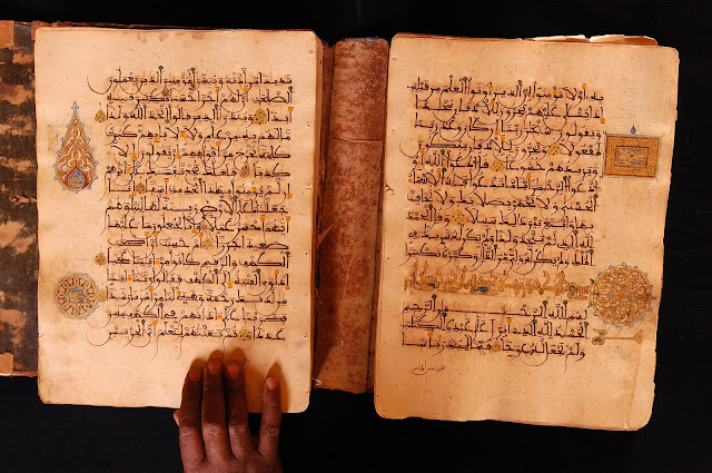 Antiguo manuscrito Mali.