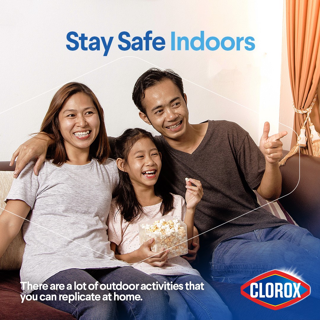 CLOROX: Keeping your home safe for you and your family.