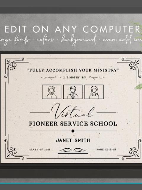 JW Pioneer Gift  Pioneer school gifts jw, Jw pioneer gifts