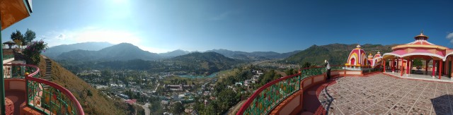 Kamakhya Devi Temple - Pithoragarh- Panoramic View.