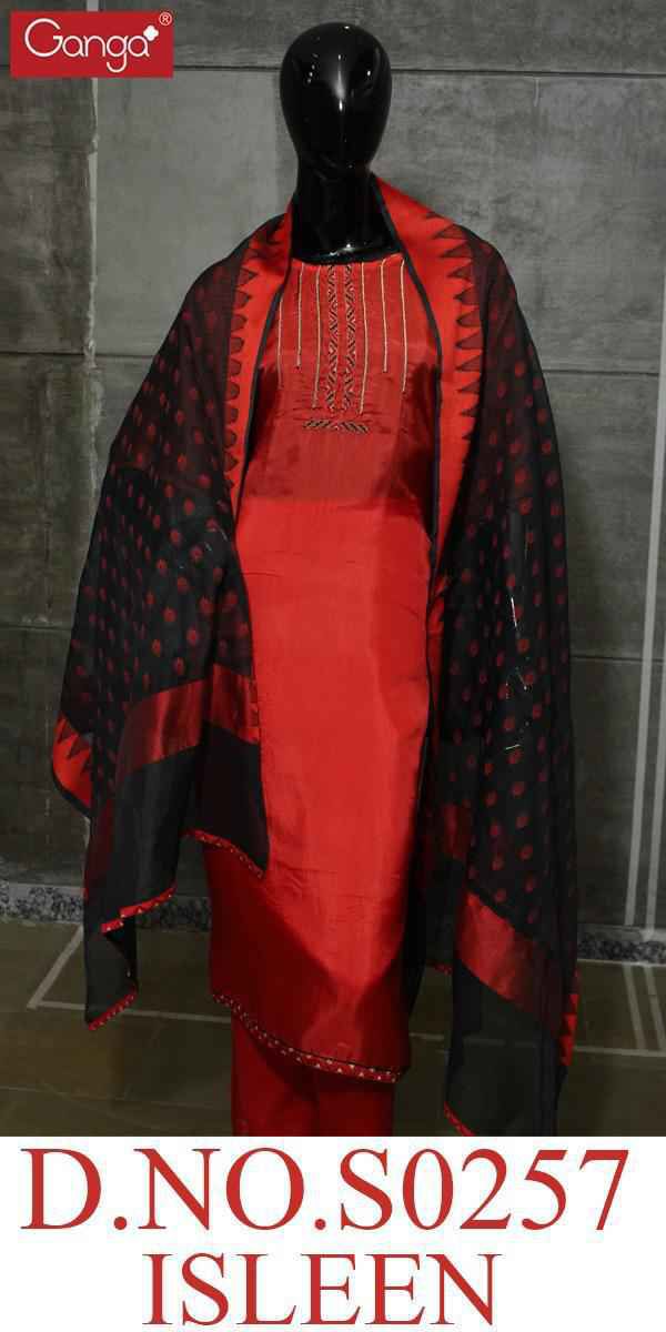 Ganga Isleen 257 Salwar Suits Catalog Lowest Price