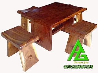 jual meja meja rapat suar furnitur meja besar utuh tanpa sambung natural alami agus furniture 081326666358