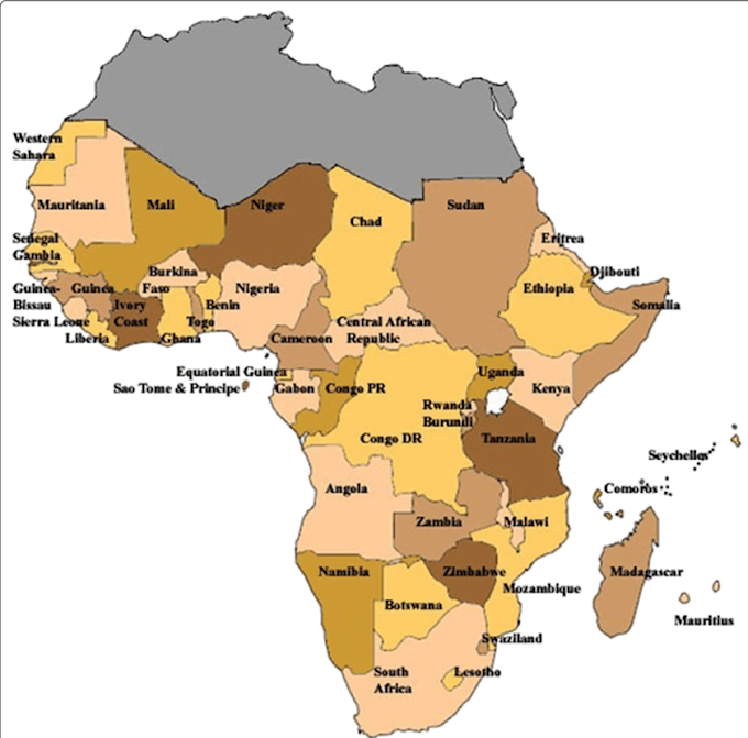 Issues related to countries of Sub-Saharan Africa  
