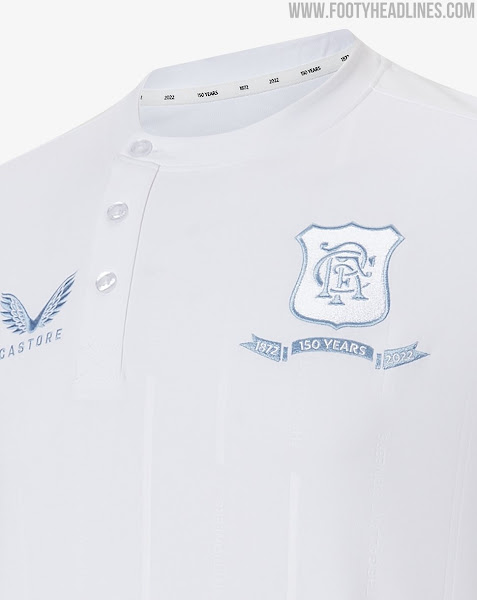 2021-2022 Rangers Anniversary Shirt (White) (DAVIS 10) [TM0015RA