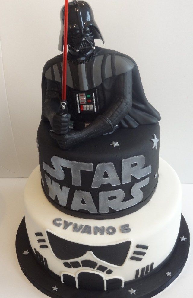 star wars birthday cake