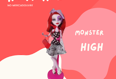 No MercadoLivre Boneca Operetta Monster High Aula De Dança Usada