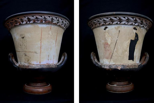 Archaeometric study confirms ancient Greeks used gypsum in white Attic vases