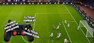 Tips dan Trik Corner Kick PES 2021 PS4/PC (Langkah 4)