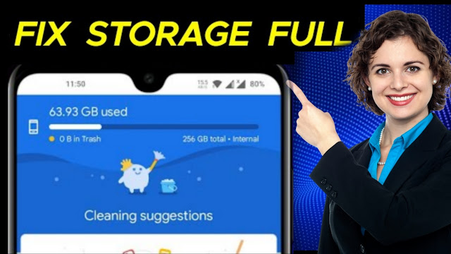 How To Fix Storage Problem In Android mobile