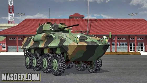 MOD Militer Tank LAV-25