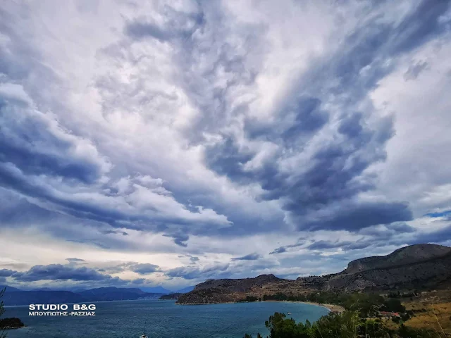 Βροχερός ο καιρός στην Αργολίδα και την Κυριακή 9/1